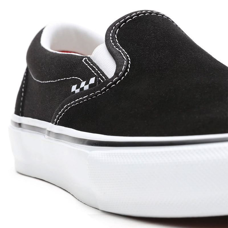 Load image into Gallery viewer, Vans Skate Slip-On Shoes Black/White VN0A5FCAY28
