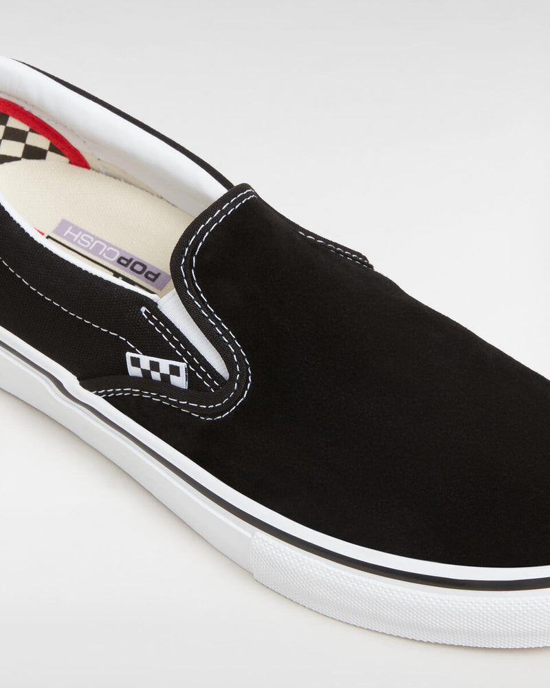 Load image into Gallery viewer, Vans Unisex Sktake Slip-On Shoes Black/White VN0A5FCAY28
