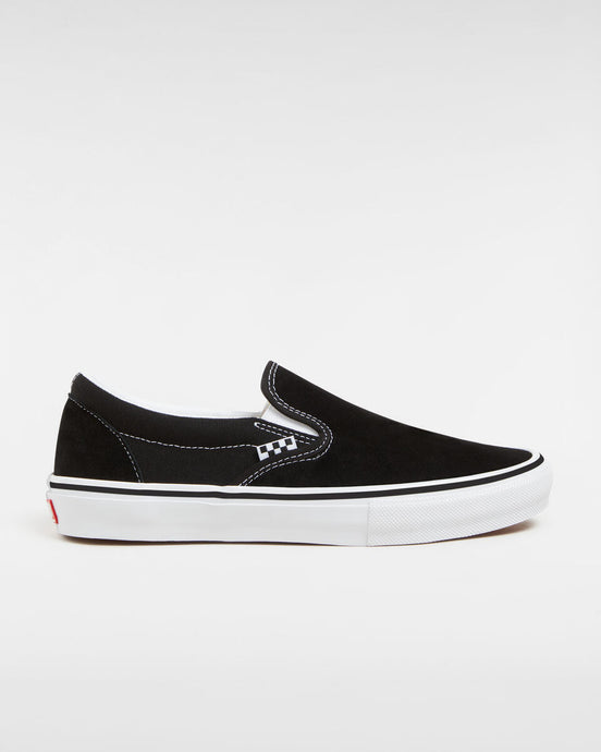 Vans Unisex Sktake Slip-On Shoes Black/White VN0A5FCAY28