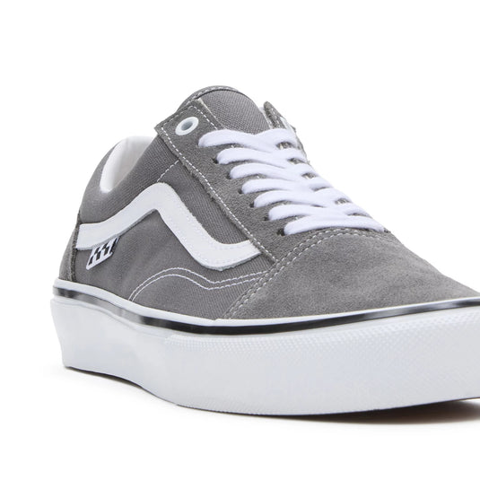 Vans Skate Old Skool Shoes Pewter/White VN0A5FCB1N6