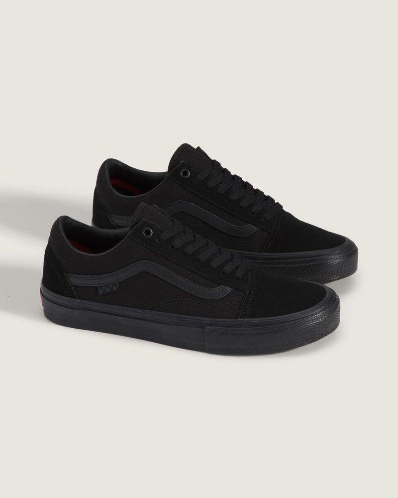 Load image into Gallery viewer, Vans Unisex Skate Old Skool Shoes Black/Black VN0A5FCBBKA
