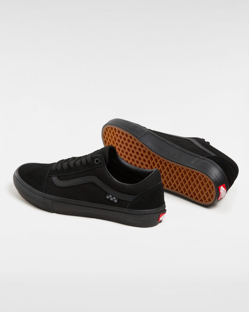 Load image into Gallery viewer, Vans Unisex Skate Old Skool Shoes Black/Black VN0A5FCBBKA
