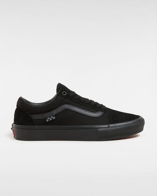 Vans Unisex Skate Old Skool Shoes Black/Black VN0A5FCBBKA