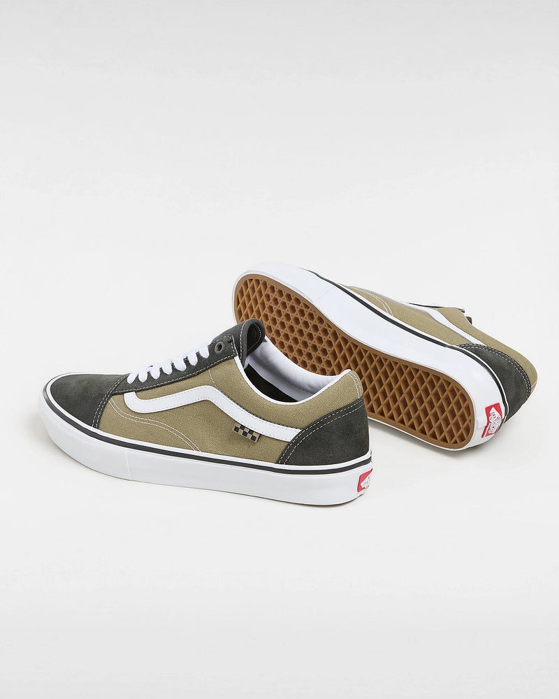 Load image into Gallery viewer, Vans Men&#39;s Skate Old Skool Shoes Gothic Olive VN0A5FCBCUQ

