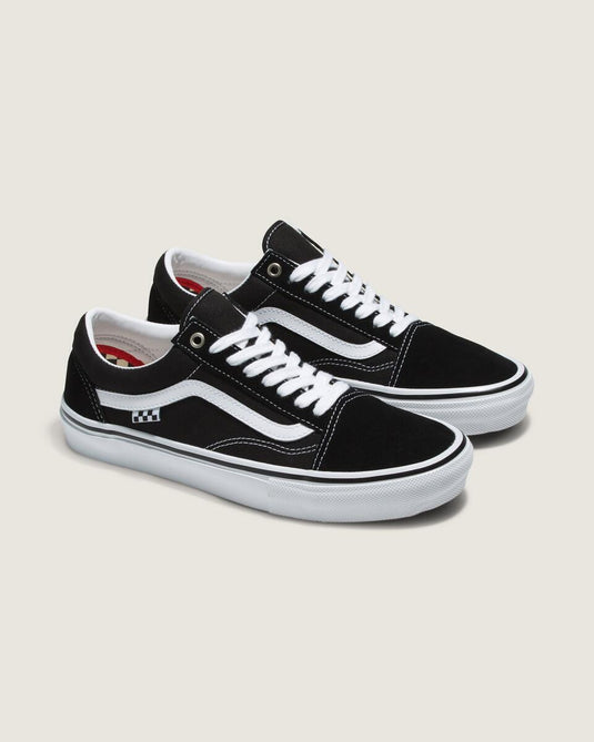 Vans Unisex Skate Old Skool Shoes Black/White VN0A5FCBY28 – Zero