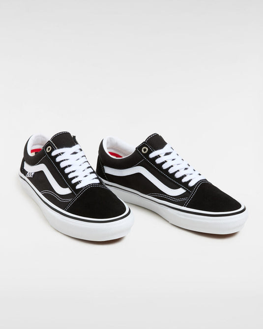 Vans Unisex Skate Old Skool Shoes Black/White VN0A5FCBY28