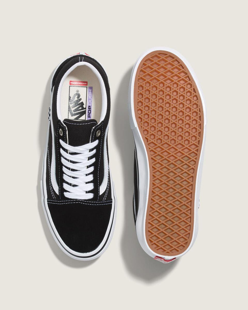 Load image into Gallery viewer, Vans Unisex Skate Old Skool Shoes Black/White VN0A5FCBY28
