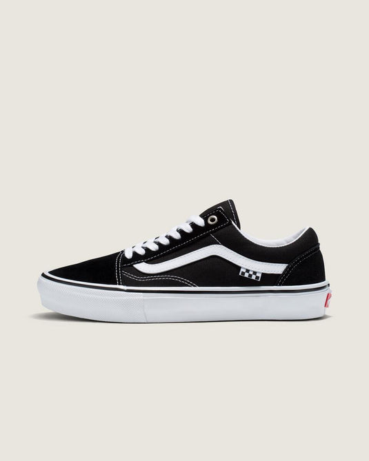 Vans Unisex Skate Old Skool Shoes Black/White VN0A5FCBY28