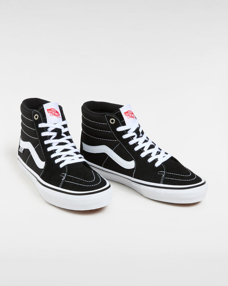 Load image into Gallery viewer, Vans Men&#39;s Skate SK8-Hi Shoes Black/White VN0A5FCCY28
