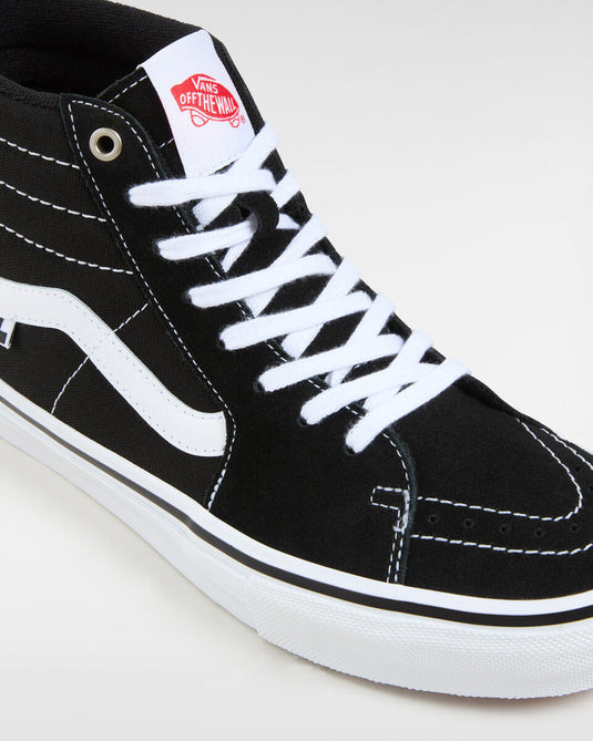 Vans Men's Skate SK8-Hi Shoes Black/White VN0A5FCCY28