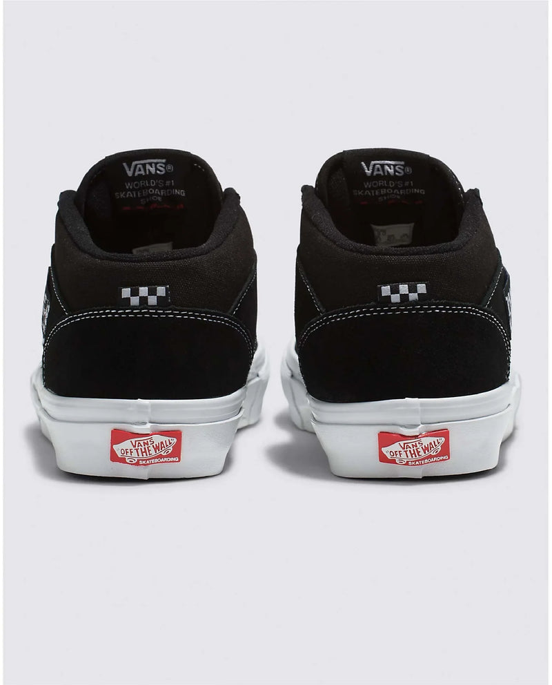 Load image into Gallery viewer, Vans Men's Skate Half Cab Shoes Black/White VN0A5FCDY28
