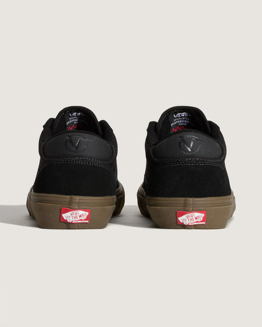Vans Men's Skate Rowan Shoes Black/Dark Gum VN0A5JIC39L