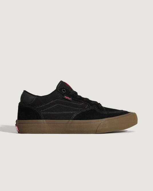 Vans Men's Skate Rowan Shoes Black/Dark Gum VN0A5JIC39L