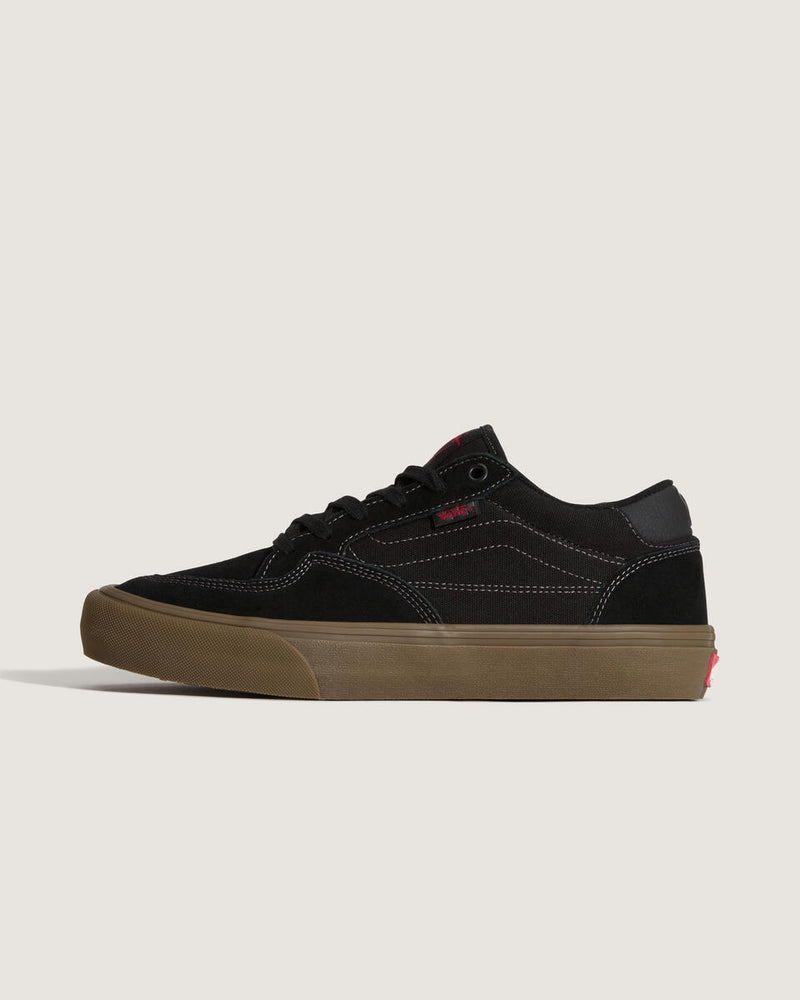 Load image into Gallery viewer, Vans Men&#39;s Skate Rowan Shoes Black/Dark Gum VN0A5JIC39L
