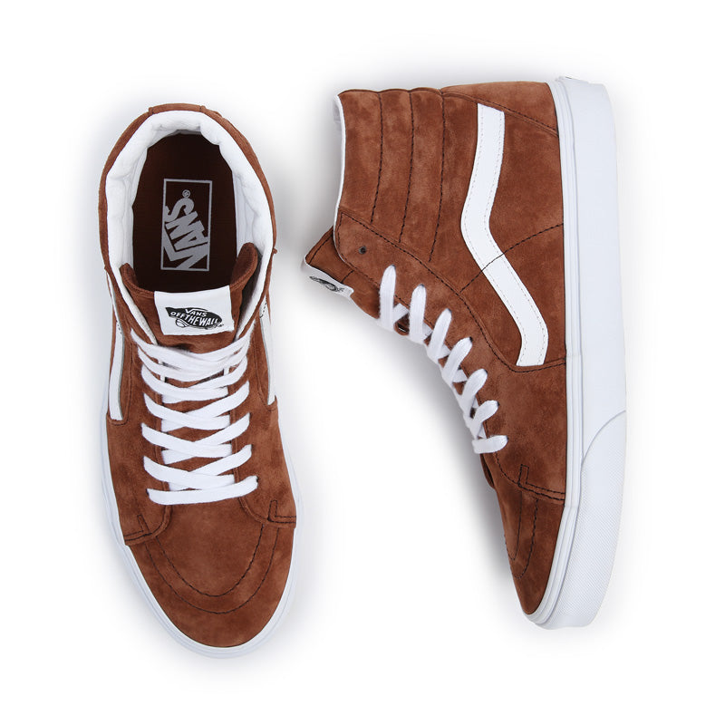 Load image into Gallery viewer, Vans Sk8-Hi Pig Suede Shoes Tortoise Shell VN0A7Q5N1RE
