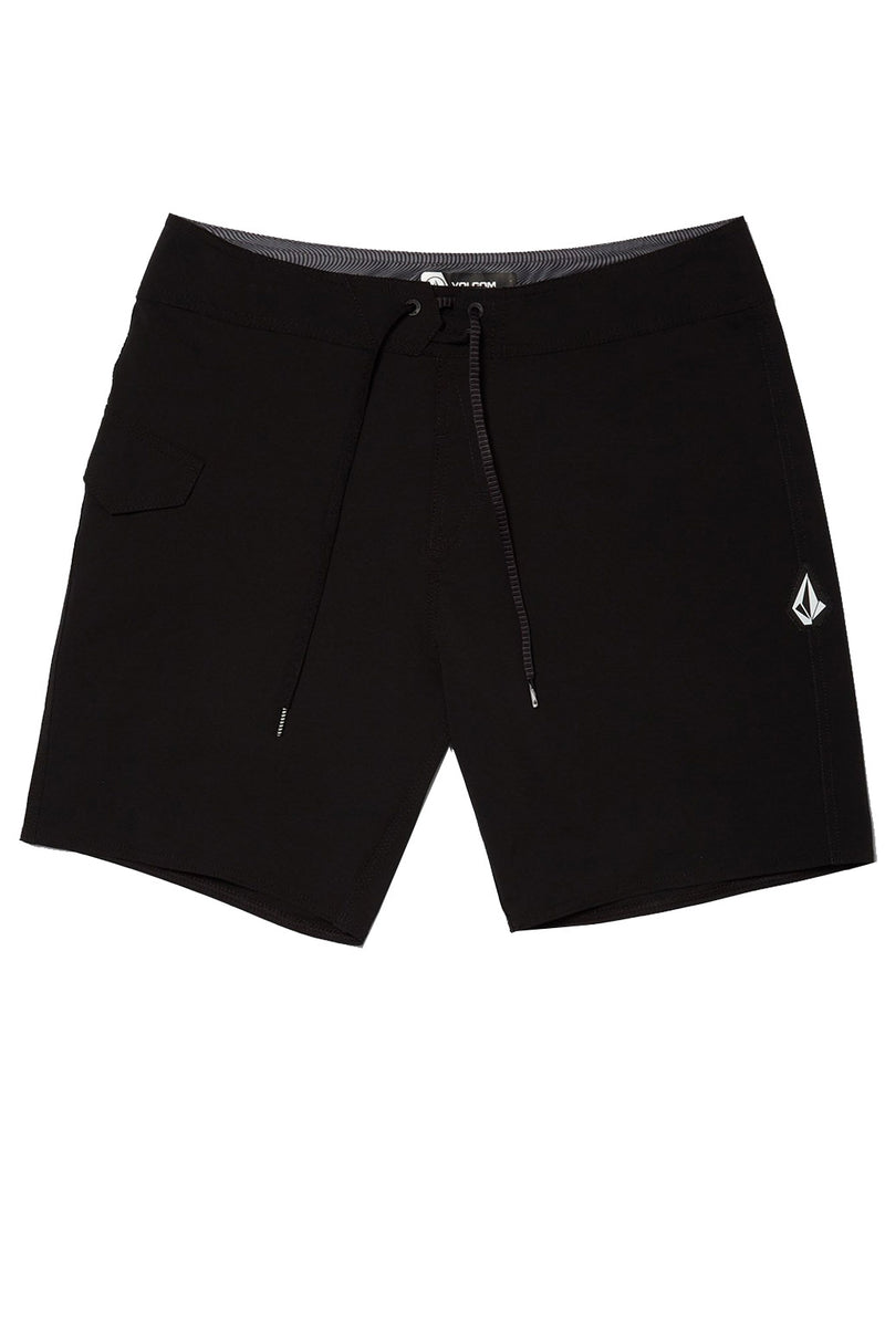 Load image into Gallery viewer, Volcom Men's Lido Solid Mod Boarshorts 18" Black A0812621_BLK
