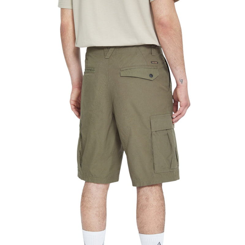 Load image into Gallery viewer, Volcom Men's Starnge Tripper 22" Cargo Short Shorts Wintermoss A0912611_WMS
