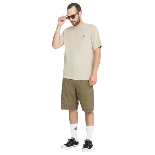 Volcom Men's Starnge Tripper 22" Cargo Short Shorts Wintermoss A0912611_WMS
