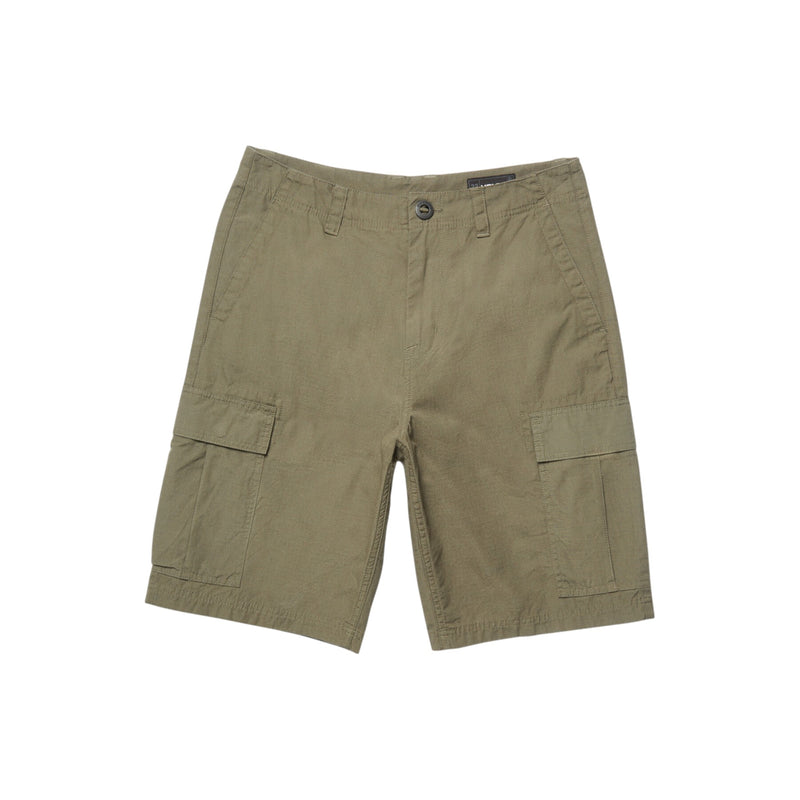 Load image into Gallery viewer, Volcom Men's Starnge Tripper 22" Cargo Short Shorts Wintermoss A0912611_WMS
