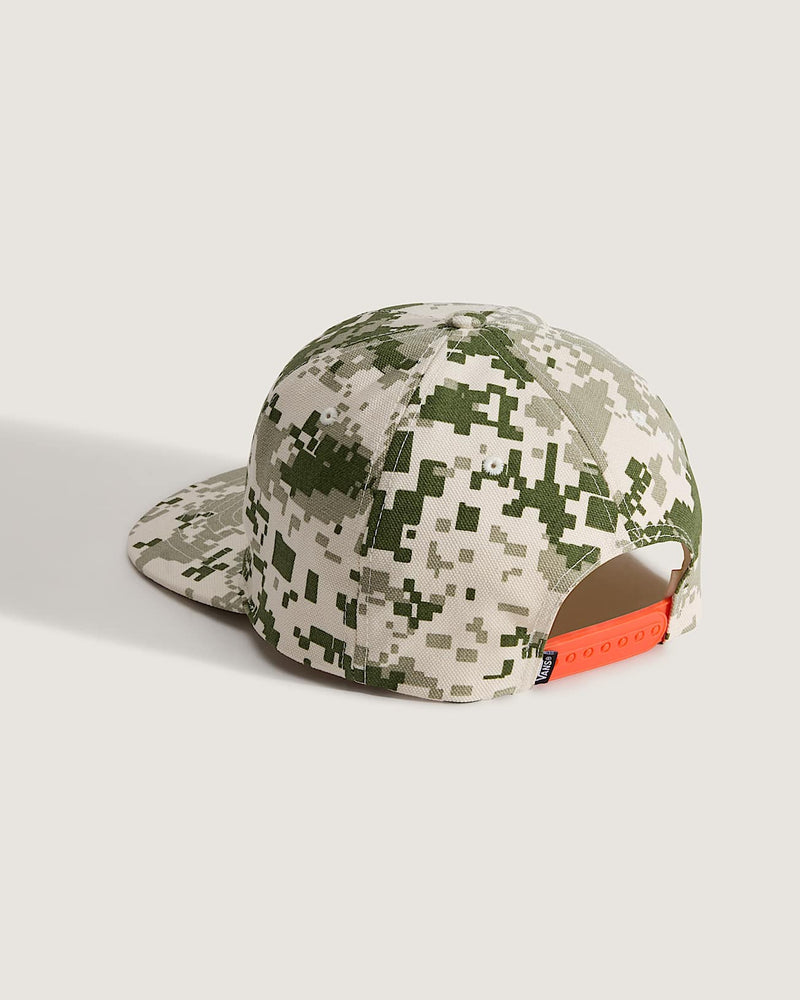 Load image into Gallery viewer, Vans Unisex Formula Snapback Hat Neutral Olive Green/Marshmallow White VN000QAFGCY
