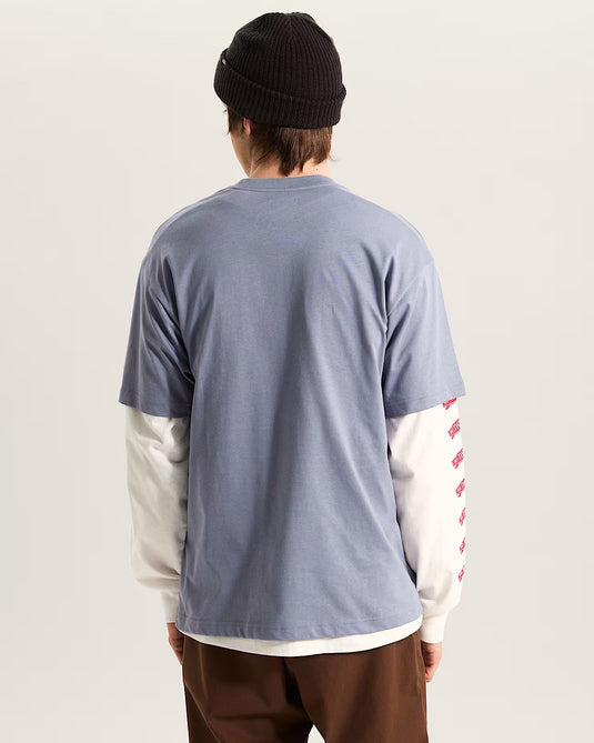 Vans Men's Graff Loose T-Shirt Grey VN000VYBFOI