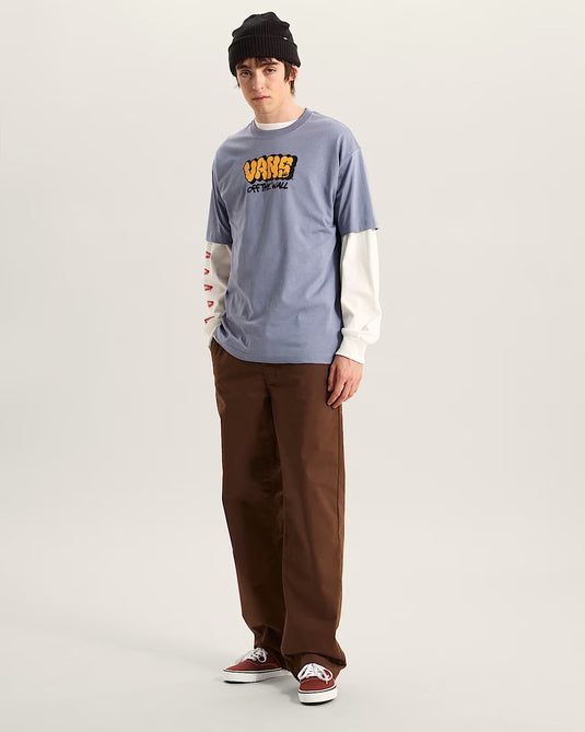 Vans Men's Graff Loose T-Shirt Grey VN000VYBFOI