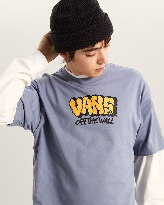 Vans Men's Graff Loose T-Shirt Grey VN000VYBFOI