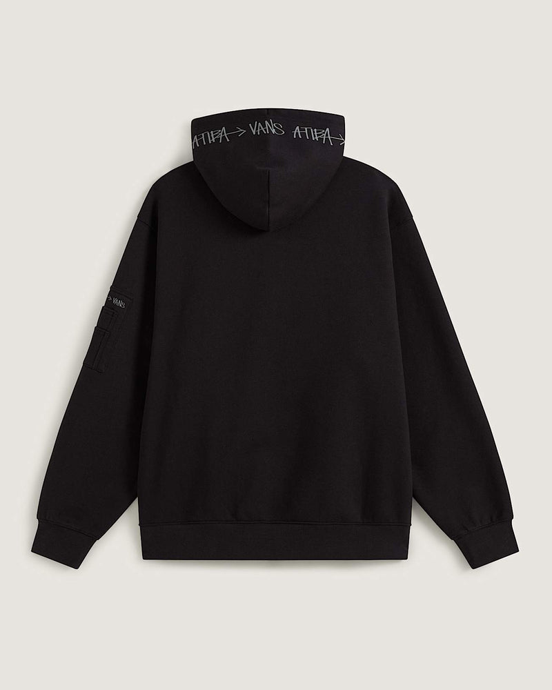 Load image into Gallery viewer, Vans Men's Vans X Atiba Cargo Pullover Hoodie Black VN000ZYBBLK

