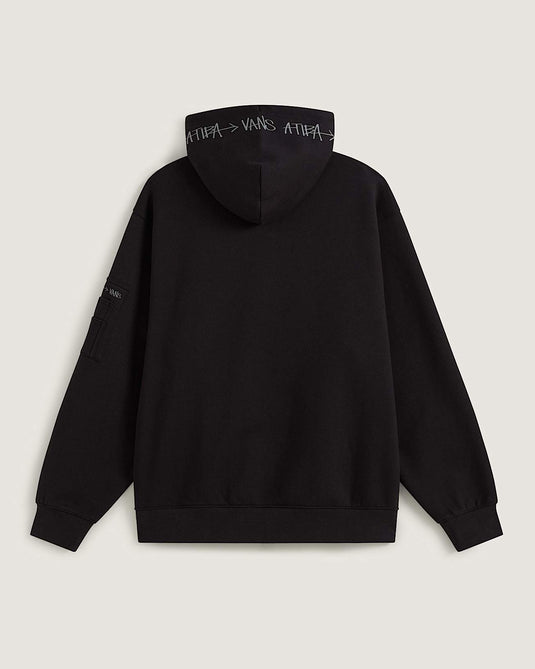 Vans Men's Vans X Atiba Cargo Pullover Hoodie Black VN000ZYBBLK