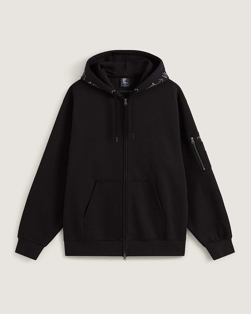 Load image into Gallery viewer, Vans Men's Vans X Atiba Cargo Pullover Hoodie Black VN000ZYBBLK
