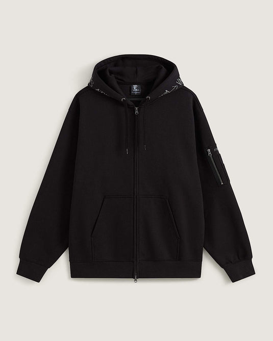 Vans Men's Vans X Atiba Cargo Pullover Hoodie Black VN000ZYBBLK