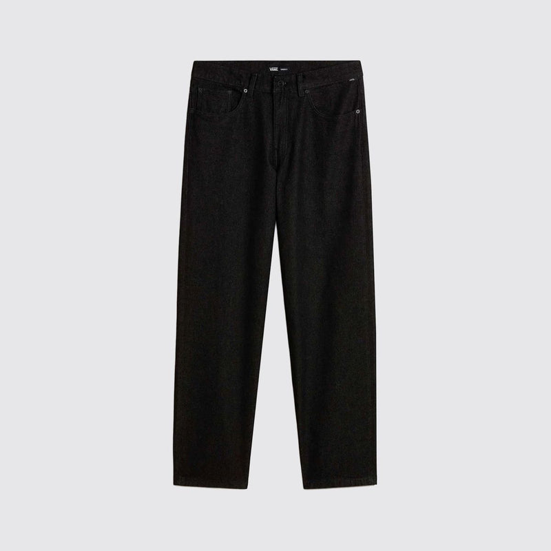 Load image into Gallery viewer, Vans Men's Check-5 Loose Denim Pants Black Rinse VN000PH61OD

