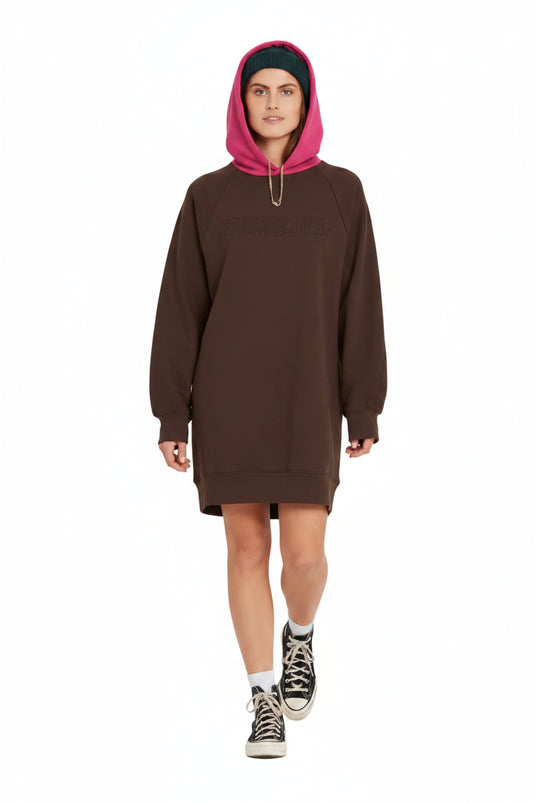 Volcom Women's Weirdi Dress B1332104-DBR