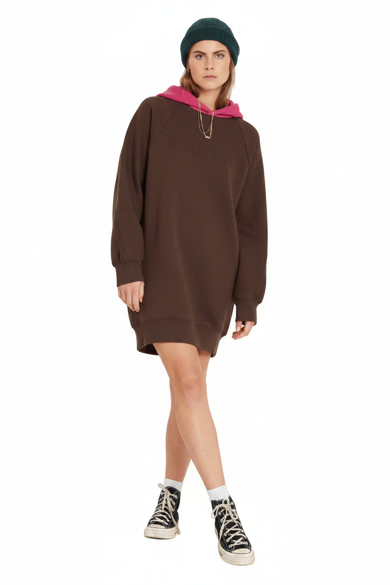 Load image into Gallery viewer, Volcom Women's Weirdi Dress B1332104-DBR
