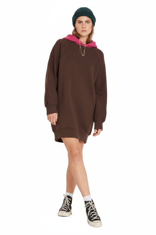 Volcom Women's Weirdi Dress B1332104-DBR