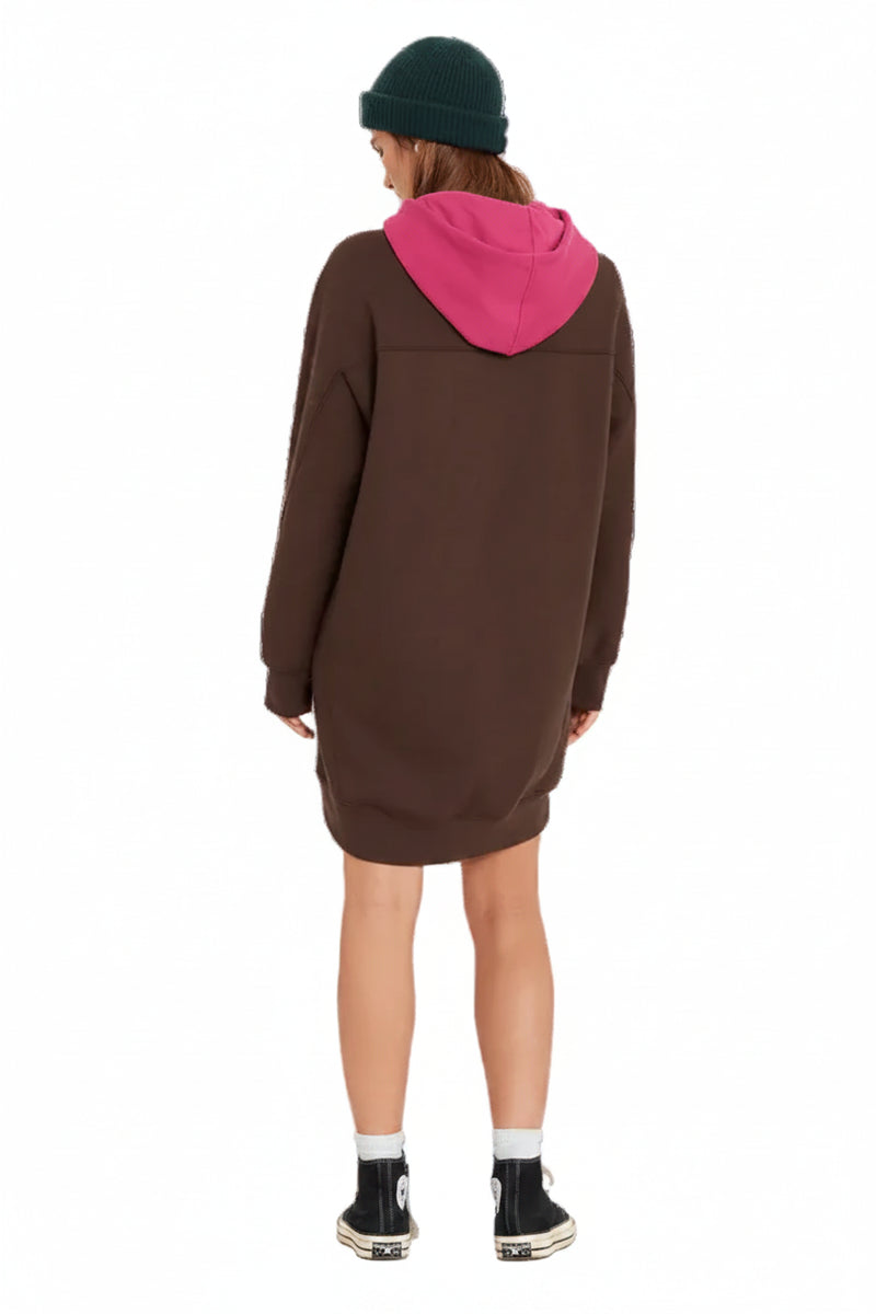 Load image into Gallery viewer, Volcom Women's Weirdi Dress B1332104-DBR

