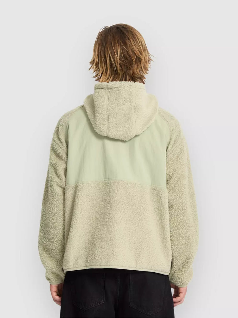 Load image into Gallery viewer, Volcom Men's Nomaa Sherpa Zip Fleece Green A4832502_GRT

