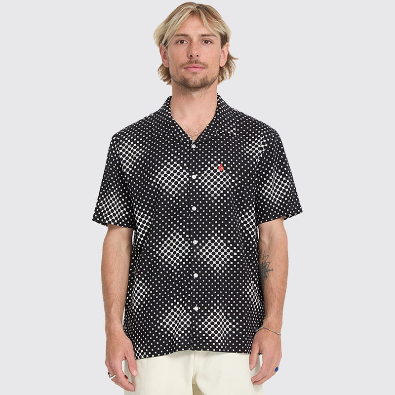 Load image into Gallery viewer, Volcom Men's Boldstone Shirt New Black A0412614_NBK
