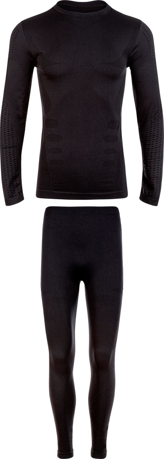 Whistler Men's Pree Seamless Baselayer Set Black W143278-1001
