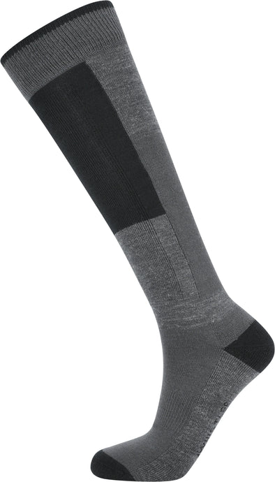 Whistler Unisex Corsicana (2 Pack) Ski Socks Dark Grey Melange W153307-1011