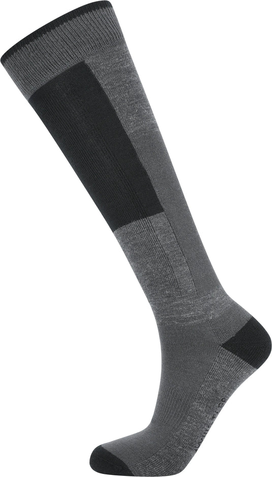 Whistler Unisex Corsicana (2 Pack) Ski Socks Dark Grey Melange W153307-1011