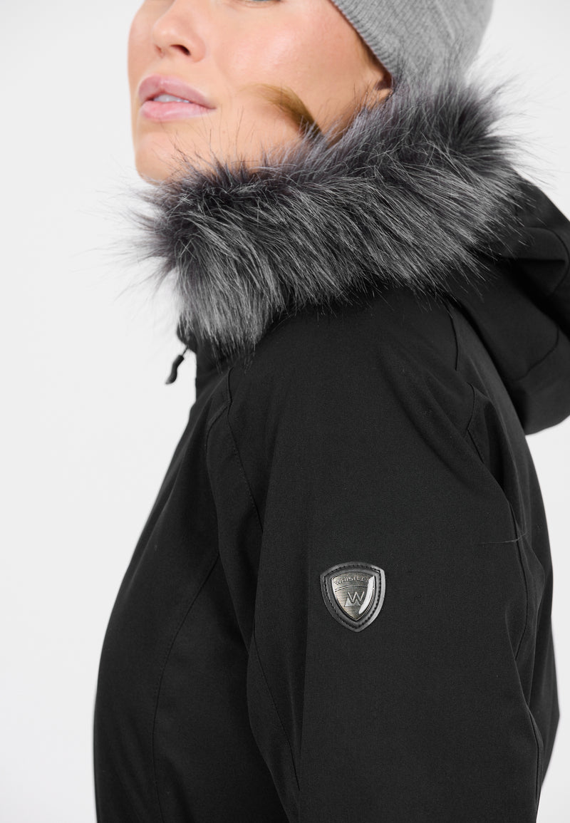 Load image into Gallery viewer, Whistler Women&#39;s Courtney Functional Jumpsuit W-PRO 15000 Black W193174-1001
