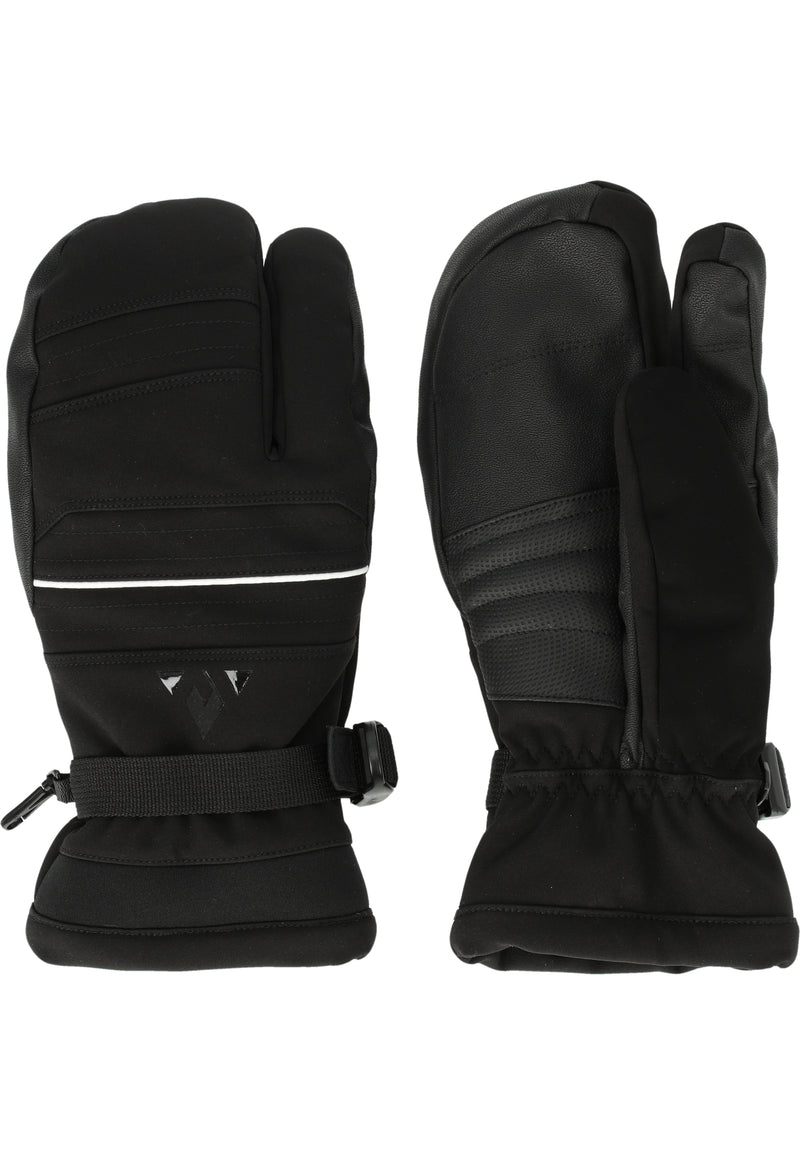 Load image into Gallery viewer, Whistler Unisex Allegro 3 Finger Snow Gloves Black W203683_1001A
