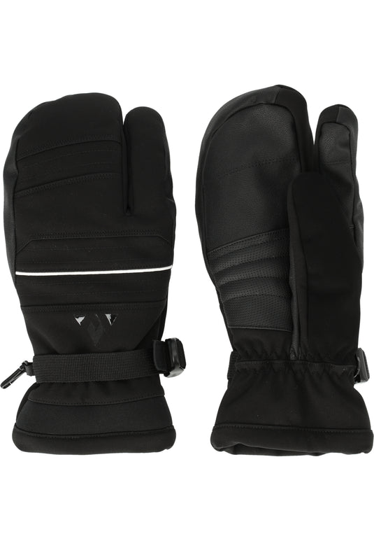 Whistler Unisex Allegro 3 Finger Snow Gloves Black W203683_1001A