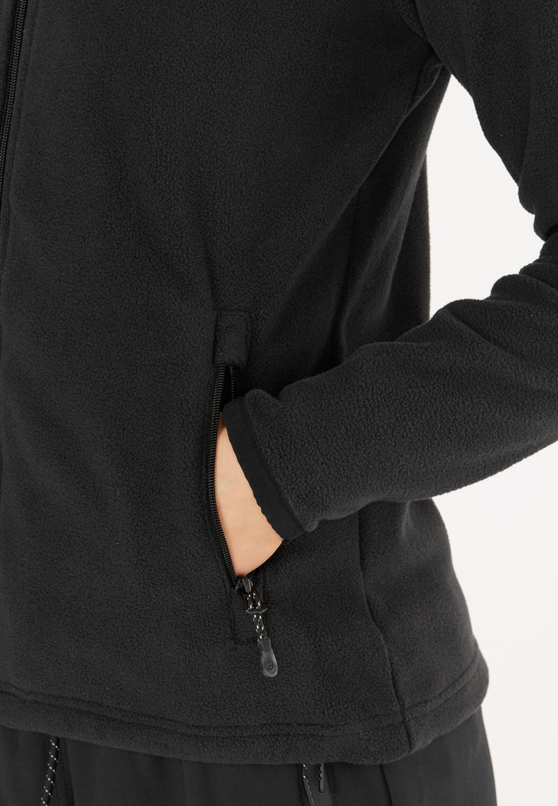 Load image into Gallery viewer, Whistler Women&#39;s Cocoon Fleece Jacket Black W211201-1001
