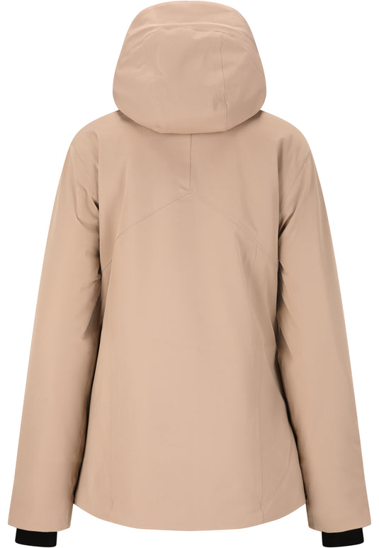 Whistler Women's Jada Stretch Ski Jacket W-PRO 15000 Simply Taupe W213109-1136