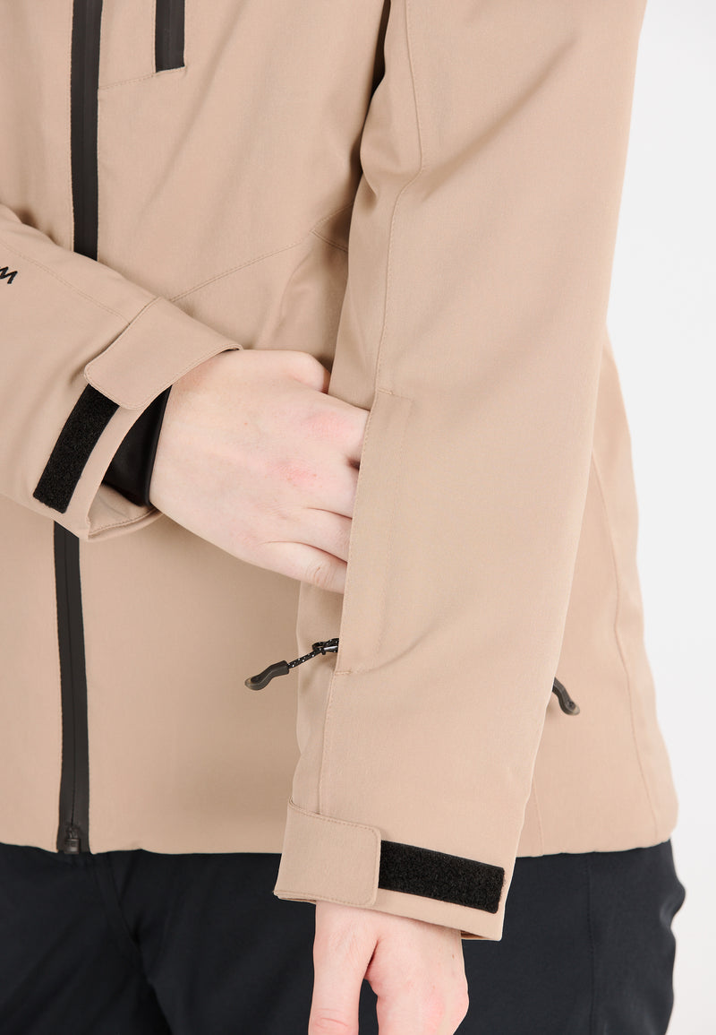 Load image into Gallery viewer, Whistler Women&#39;s Jada Stretch Ski Jacket W-PRO 15000 Simply Taupe W213109-1136
