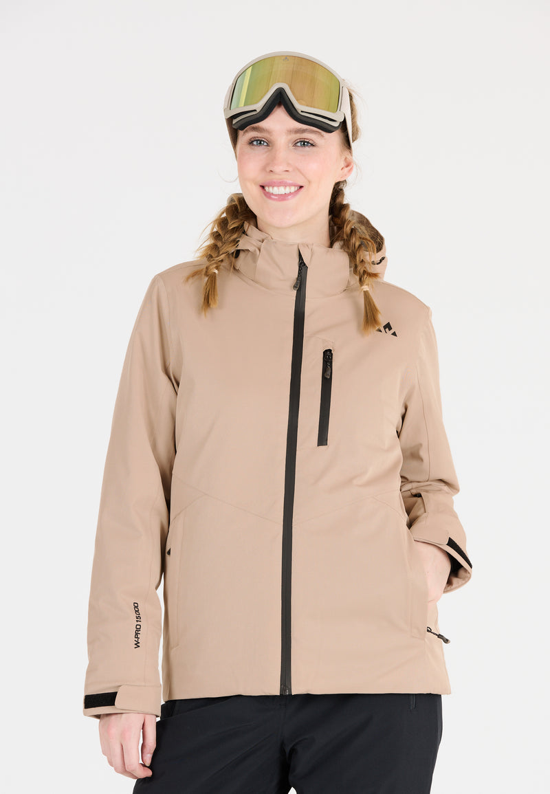 Load image into Gallery viewer, Whistler Women&#39;s Jada Stretch Ski Jacket W-PRO 15000 Simply Taupe W213109-1136
