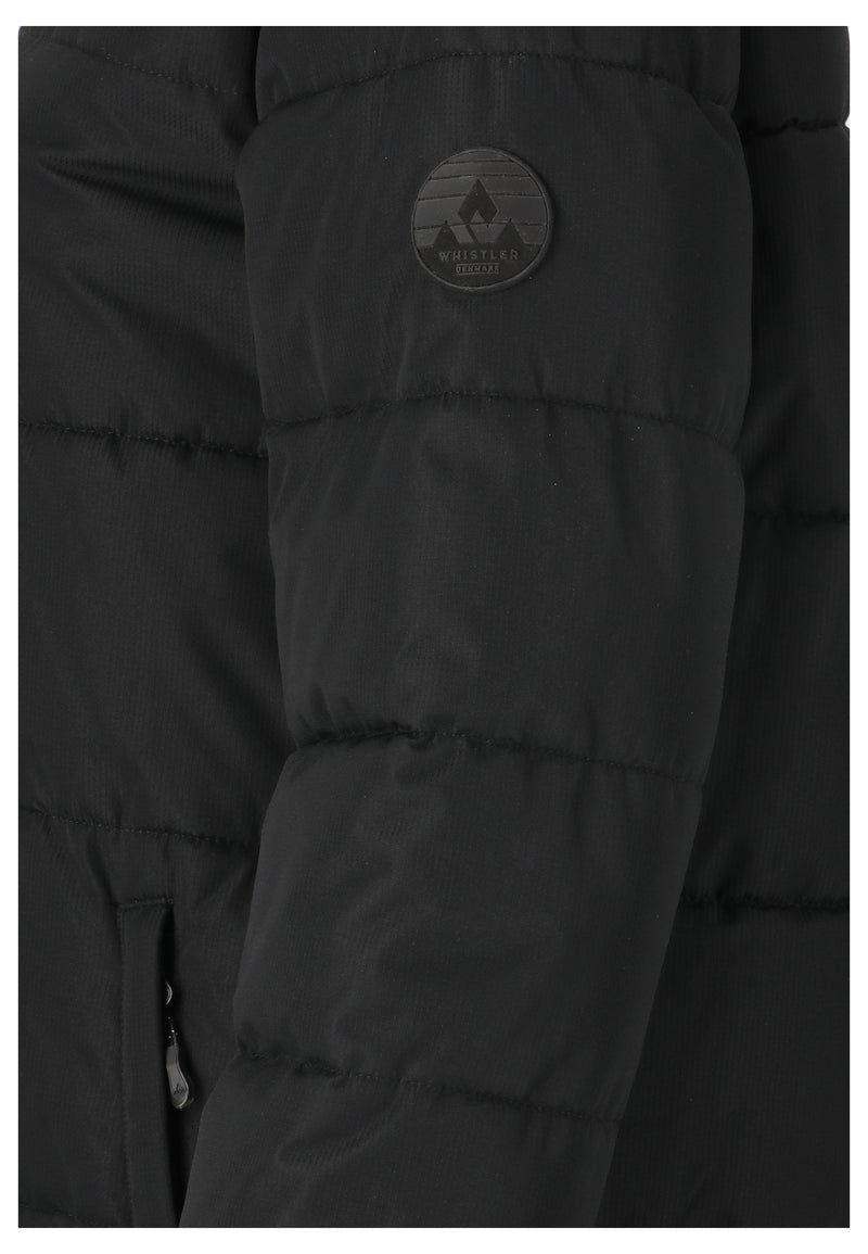 Load image into Gallery viewer, Whistler Women&#39;s Abella Long Padded Jacket Black W213136-1001
