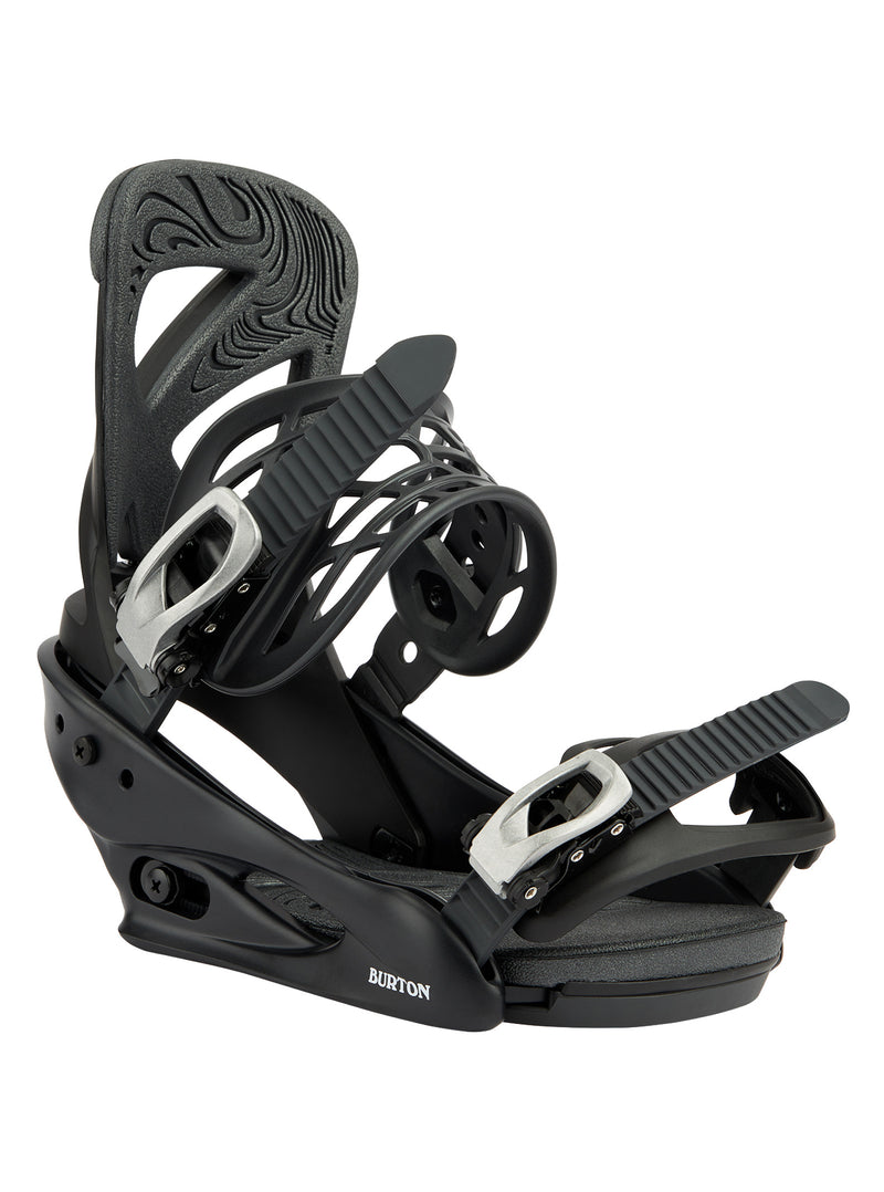 Load image into Gallery viewer, Burton Women's Scribe Snowboard Bindings Black 1055218A02
